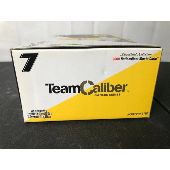 Team Caliber Michael Waltrip #7 Nations Rent 2000 Monte Carlo 1:24 Owners Series - Picture 7 of 9